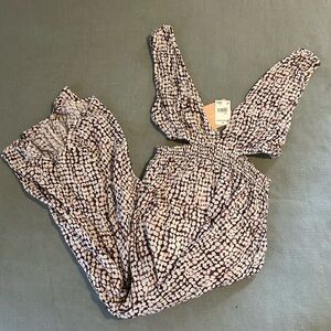 Boho Maxi Dress with Side Cutouts